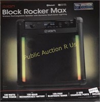 ION $199 RETAIL BLOCK ROCKER MAX-IN BOX