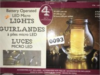 BATTERY OPERATED LED MICRO LIGHTS