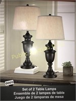 BRIDGEPORT DESIGNS $129 RETAIL SET OF TABLE LAMPS