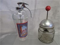 Syrup Dispenser & Nut Chopper