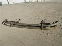 Antique "Weed" Truck Bumper w/Mounts -Rare Find