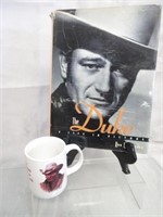 John Wayne Book & Humorous Cowboy Mug