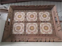 Wood & Tile Serving Tray