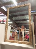 Large Ornately Framed Mirror