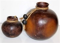 Set of Pottery Water Jugs Display Pieces