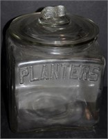 Vintage Planters Peanut Jar with Lid