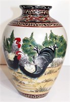 Signature Collection Rooster Porcelain Vase