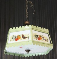 Vintage Six Sided Hanging Kitchen Fixture