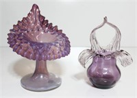 Amethyst Jack and the Pulpit Hand Blown