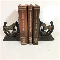 Selection of Leather Bound Westerns
