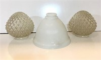 Selection of Glass Lamp Globes