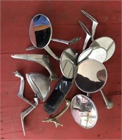 Selection of Vintage Vehicle Mirrors