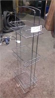 Metal 3 tier stand 9.5 in x 6.75 in x 30in