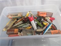 Vintage Fishing Lures, Etc