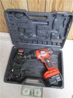 Black & Decker 12V Drill in Case w/ Extra Battery