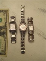 3 Watches - Croton Diamond Case, Relic 165ft,