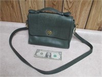 Green Coach Purse Handbag - Purse Has A Higher