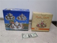 2 Miniature Tea Sets in Boxes