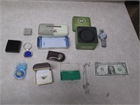 Smalls Lot - Fossil Watch w/ Case & More -