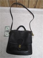 Coach Leather Messenger Shoulder Bag Purse