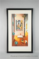 "Cubist Room" by Ferjo - Signed and Numbered