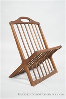 Danish Modern Teak Magazine Rack