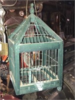 Square bird cage