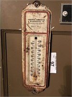 Federal Compress & Warehouse Thermometer