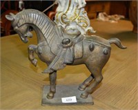 Chinese Bronze statue of a horse,
