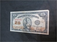 Dominion of Canada 25 Cents 1923