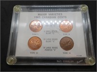 Major Varieties 1965 Canadian Cent