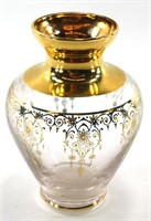 Vase - Small Glass and gold