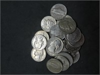 Lot of 18 US Jefferson Nickels