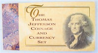 Coin Thomas Jefferson Coinage & Currency Set