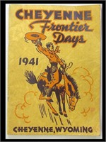 1941 45th ANNUAL CHEYENNE FRONTIER DAYS PROGRAM