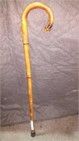 Wooden cane 33 in tall