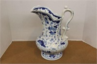 BLUE AND WHITE PITCHER