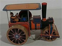 Tin windup Steamroller