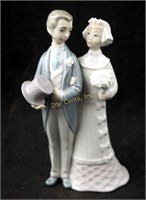 Lladro Bride & Groom 4808 Couple 8" Figurine