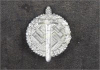 Vintage 1943 Germany Nazi Swastika Uniform Pin