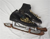 Vtg Alfred's Ice King Sz 6  Model 1 A Ice Skates