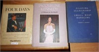 (3) books: Four Days JFK, Jacqueline Kennedy