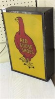 Lighted Red Goose Adv. Display (In Working Order)