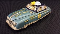Dick Tracy Battery Operated Squad Car #1   (53B)