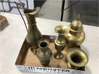 Brass looking decorative items