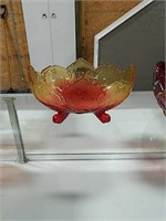 Fancy footed candy bowl