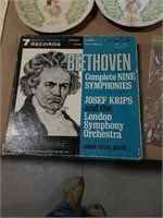 Set of 7 records by Beethoven.