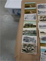 7 vintage postcards from Waconda springs.