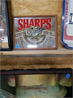 Sharps by Miller beer mirror