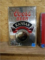 Coors beer mirror